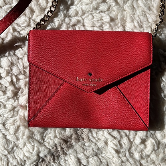 Kate spade envelope clutch with detachable strap - Picture 2 of 4